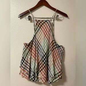 American Eagle Plaid Tank